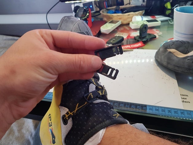 sportiva solution laces fix sport & outdoors climb climbing lace rock shoe short 3D print model - Mito3D