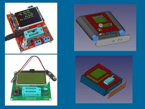 componente tester custodie varie l'elettronica 3d print model - Mito3D