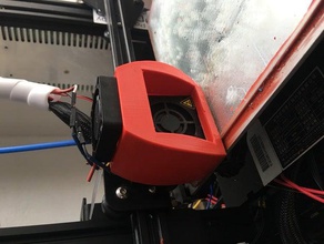 ventilador creality Impresora 3d accesorios del soplador de refrigeración cr10 ender 3 montaje 3d print model - Mito3D