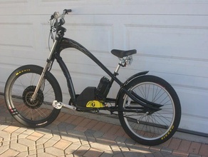 e-bike Akku Halterung diy Batterie-Halter ebike Elektro Elektro-bike lipo-Akku 3d print model - Mito3D