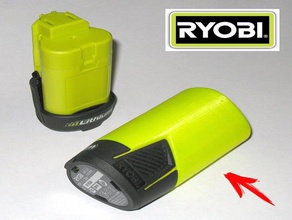 ryobi battery cover bspl1213 rcd1201 hand tools 3d print model - Mito3D