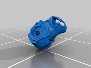 3d marvel hulkbuster La impresión en 3d print model - Mito3D