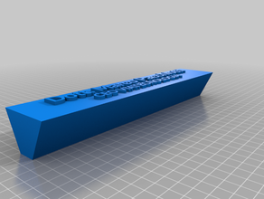 my customized nameplate marco signs & logos 3d print model - Mito3D