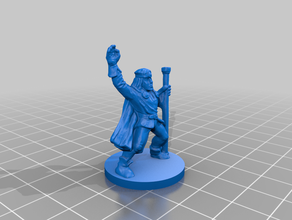 heroquest wizard repaired toy & game accessories d&d dungeons dragons games workshop 3d print model - Mito3D