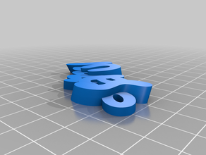 samuel keychains customized 3d print model - Mito3D