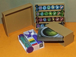 pandemia di risposta rapida boardgame organizzatore giocattolo & accessori gioco da tavolo 3d print model - Mito3D