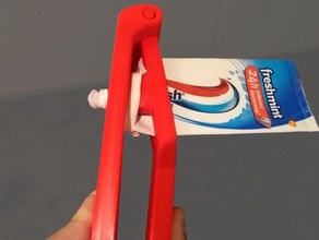 toothpaste squeeze press bathroom squeezer 3d print model - Mito3D