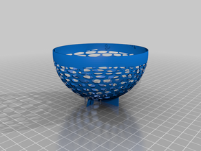 stereographic projection art dxf inkscape openscad 3d print model - Mito3D
