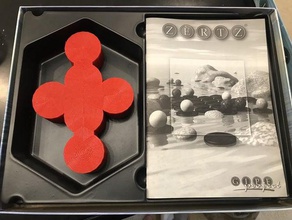 zertz il vassoio del disco giochi gioco da tavolo boardgames 3d print model - Mito3D