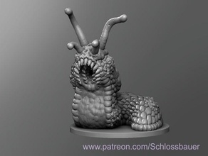giant slug toys & games dnd dungeons dragons tabletop 3d print model - Mito3D