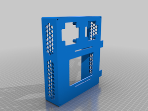 anet a8 ana board kutusu 3d yazıcı parçaları elektronik tutucu anakart mosfet 3d print model - Mito3D