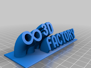 3d hecho de impresión 2 la oficina personalizado 3d print model - Mito3D