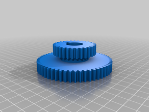 hbm bf30 gearbox gear parts 3d print model - Mito3D