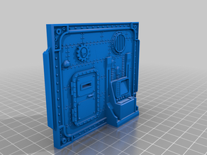 door terminal vent toys & games warlayer 3d print model - Mito3D