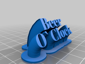 beer oclock office kundengebundene 3d print model - Mito3D