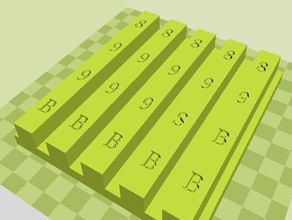 stratego raf sayılı oyuncak & oyun aksesuarları boardgame 3d print model - Mito3D