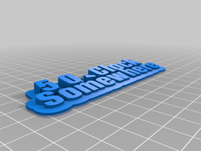 5 o'clock somewhere office customized 3d print model - Mito3D