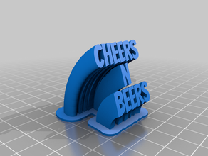 cheers n beers office customized 3d print model - Mito3D