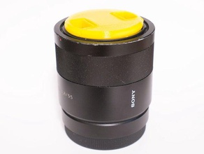 49mm lens kapağı kamera kap baskı yer sony 3d print model - Mito3D