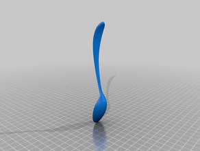 spoon hand tools eat food kitchen utensils tool utensil 3d print model - Mito3D
