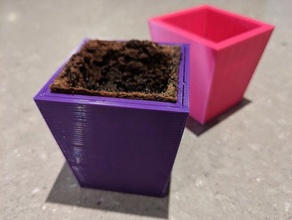 woolworths jardim de plantio exterior e plantadeira pote sementes 3d print model - Mito3D
