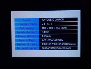 marlin 119 anycubic quirón Las impresoras 3d la calibración el firmware 3d print model - Mito3D