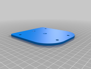 winwing super libra stick base mounting plate diy 3d print model - Mito3D