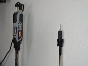 dremel tool hanger art tools holder 3d print model - Mito3D