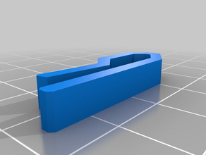 básica el clip de la correa organización 3d print model - Mito3D