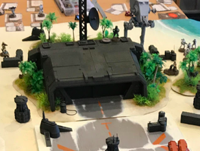 escarificar bunker de star wars la legión juegos rogue uno starwars las guerras estrella terreno wargame wargames wargaming 3d print model - Mito3D