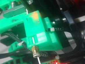 filament runout ender 3 3d printer accessories creality ender3 guide run-out sens 3d print model - Mito3D