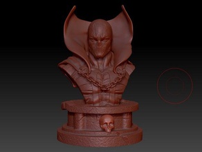 spawn bust creatures 3d print model - Mito3D