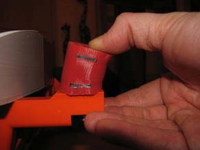 amortecedor de silicone do molde 3d print model - Mito3D