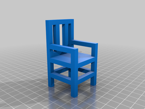 la sedia La stampa 3d 3d print model - Mito3D