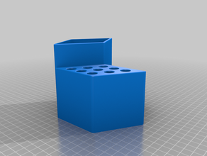 escritorio organizador Impresora 3d accesorios organización el sostenedor de la pluma 3d print model - Mito3D