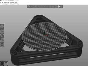 anycubic kossel lineal plus cama placa de construcción prusaslicer Las impresoras 3d 3d print model - Mito3D