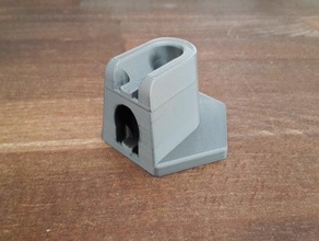 gravitrax variable u-turn construction toys 3d print model - Mito3D