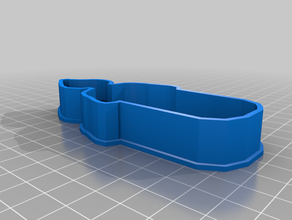 candle cookie cutter kitchen & dining 3d print model - Mito3D