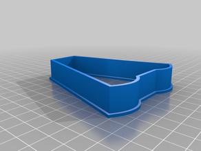 platter 4 cookie cutter kitchen & dining 3d print model - Mito3D