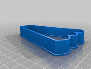 platter 2 cookie cutter kitchen & dining 3d print model - Mito3D