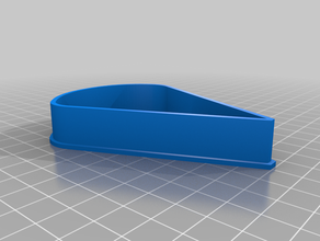platter 1 cookie cutter kitchen & dining 3d print model - Mito3D
