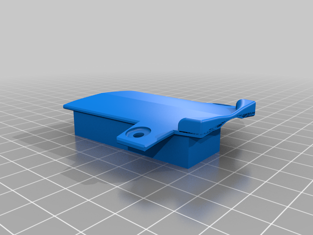 fluke 179 battery cover lid replacement parts multimeter part 3D print model - Mito3D