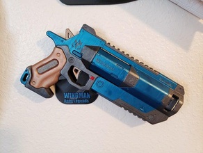 wingman wall mount props apex legends gun label 3d print model - Mito3D