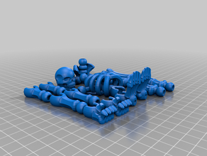 skeleton val 3d printing 3d print model - Mito3D