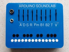 arduino soundlab electronics music synthesizer 3d print model - Mito3D