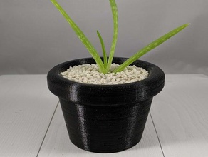 small planter outdoor & garden houseplants indoor plant pot planters plants succulent succulents holder vase 3d print model - Mito3D