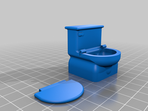 Çift ya da klozet oyuncaklar ve oyunlar çocuklar lego tuvalet 3d print model - Mito3D