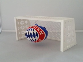 tor soccer goal decor bayern fan munich 3d print model - Mito3D