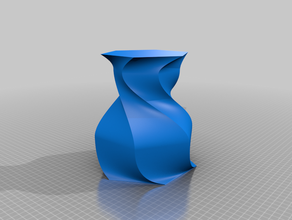 hexagon vase Kunst 3d print model - Mito3D
