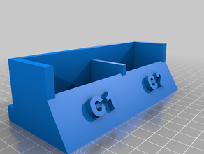 dual cell holder 3d printing 3d print model - Mito3D